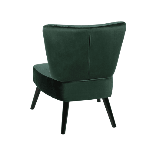 Poltrona VAASA Veludo Verde esmeralda