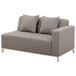 Beliani Conjunto de jardín BELIZE Beliani Conjunto de jardín BELIZE Gris Oscuro
