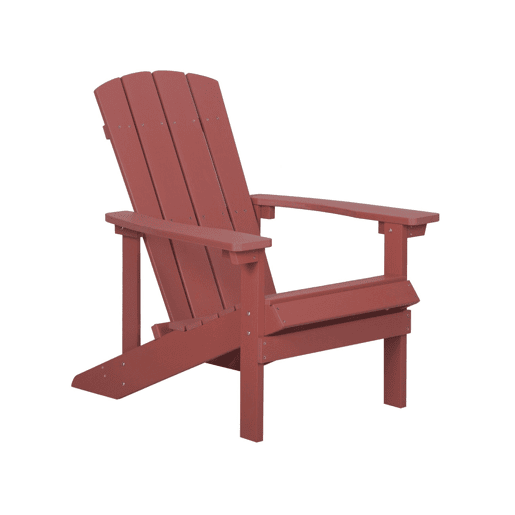 Cadeira de jardim ADIRONDACK Vermelho