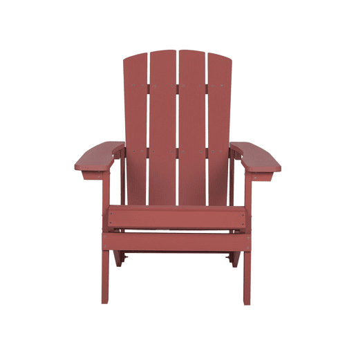 Cadeira de jardim ADIRONDACK Vermelho