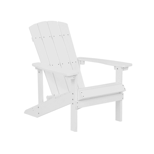Cadeira de jardim ADIRONDACK Branco Cadeira de jardim ADIRONDACK Branco