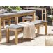 Beliani Conjunto de comedor OSTUNI Beliani Conjunto de comedor OSTUNI Gris