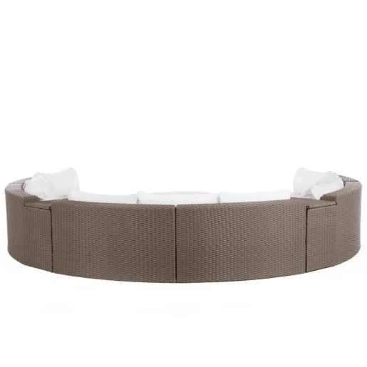 Conjunto de jardim com mesa 9 lugares SEVERO Castanho Conjunto de jardim com mesa 9 lugares SEVERO Castanho