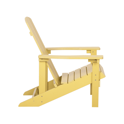 Cadeira de jardim ADIRONDACK Amarelo