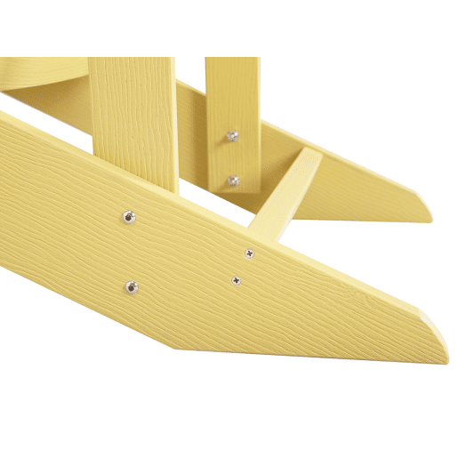 Cadeira de jardim ADIRONDACK Amarelo
