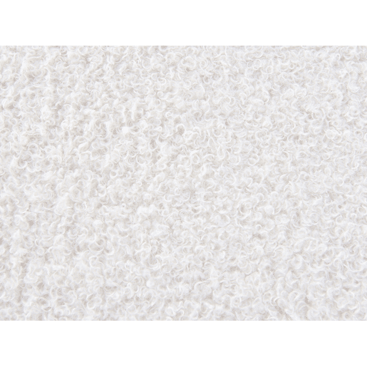 Poltrona LOVIISA Bouclé Branco