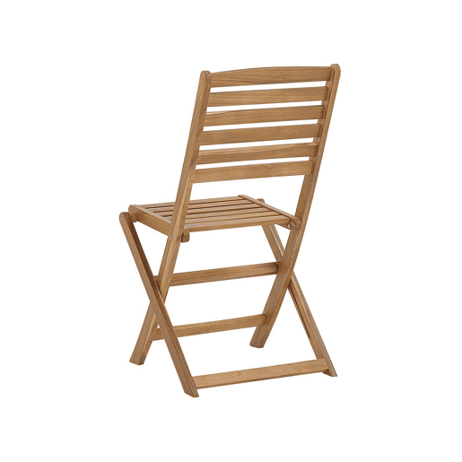 Conjunto de refeições de jardim 6 lugares TOLVE Madeira de acácia Castanho