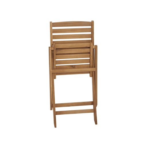Conjunto de refeições de jardim 6 lugares TOLVE Madeira de acácia Castanho