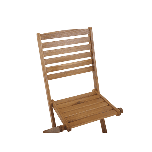 Conjunto de refeições de jardim 6 lugares TOLVE Madeira de acácia Castanho