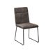 Beliani Silla de comedor NEVADA Beliani Silla de comedor NEVADA Gris Oscuro