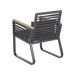Beliani Silla de jardín CANETTO Beliani Silla de jardín CANETTO Negro