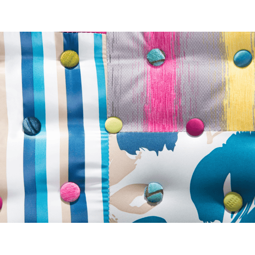 Poltrona MANDAL Tecido Multicolor Poltrona MANDAL Tecido Multicolor