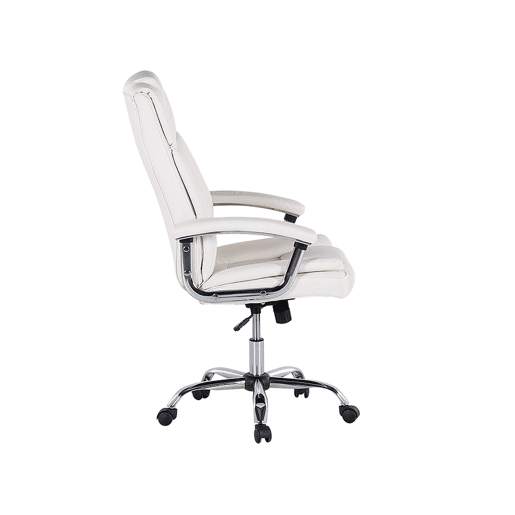Cadeira executiva ADVANCE Pele sintética Creme claro