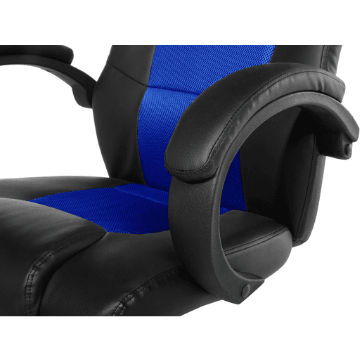 Cadeira de escritório FIGHTER Pele sintética Azul marinho