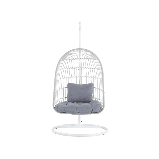 Cadeira Suspensa com Suporte ALLERA Metal Branco