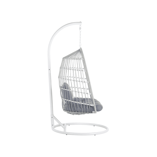 Cadeira Suspensa com Suporte ALLERA Metal Branco