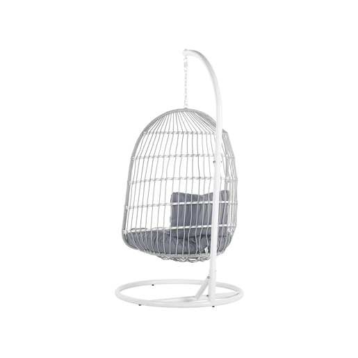 Cadeira Suspensa com Suporte ALLERA Metal Branco