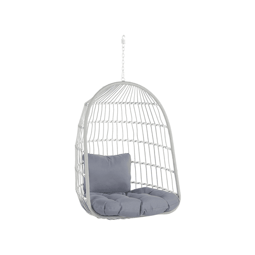 Cadeira Suspensa com Suporte ALLERA Metal Branco