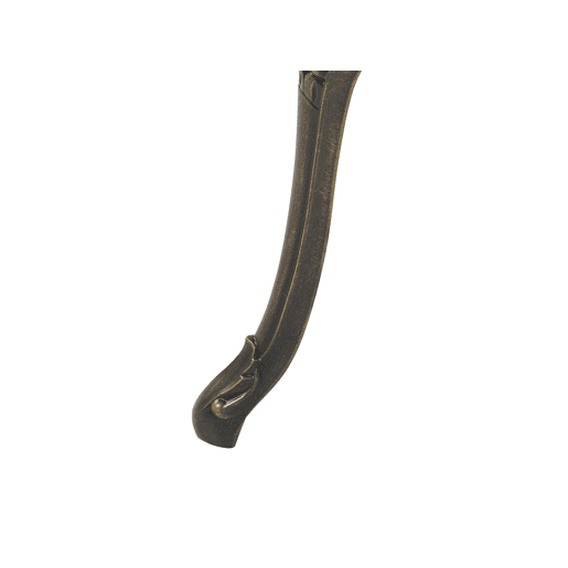 Conjunto de 2 cadeiras de jardim com almofadas SAPRI Metal Castanho escuro