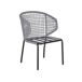 Beliani Silla de jardín PALMI Beliani Silla de jardín PALMI Gris
