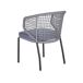 Beliani Silla de jardín PALMI Beliani Silla de jardín PALMI Gris
