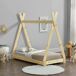 Cama infantil Onejda - Estructura tipi 76x148 Cama infantil Onejda - Estructura tipi 76x148 Blanco/ Beige