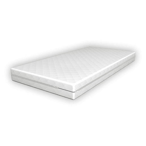 Cama Nuuk para crianças com base de colchão e protecção anti-queda - máx. 70 kg - pinho 80 x 160 cm - Branco en.casa.
