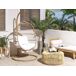 Beliani Sillón colgante ALBA Beliani Sillón colgante ALBA Blanco