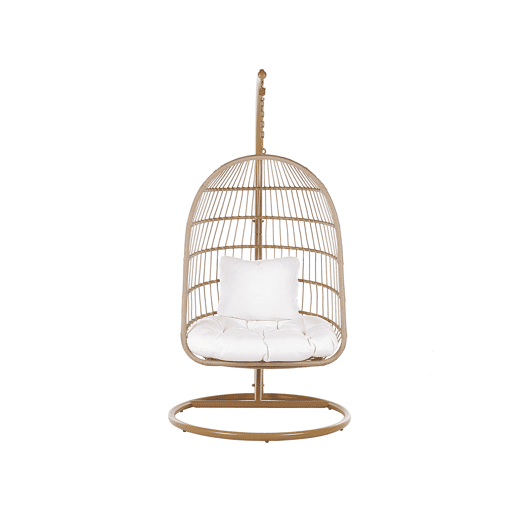 Cadeira Suspensa com Suporte ALLERA Creme