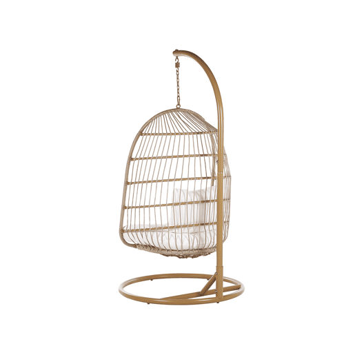 Cadeira Suspensa com Suporte ALLERA Creme