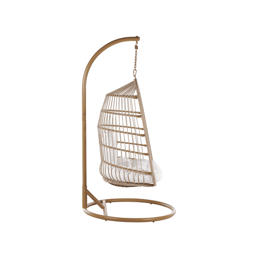 Cadeira Suspensa com Suporte ALLERA Creme