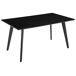 Beliani Mesa de comedor DORCAS Beliani Mesa de comedor DORCAS Negro