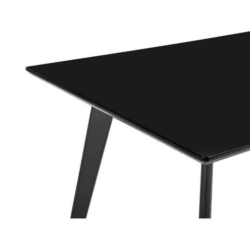 Mesa de jantar DORCAS Preto 150 cm 90 cm