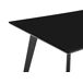 Beliani Mesa de comedor DORCAS Beliani Mesa de comedor DORCAS Negro