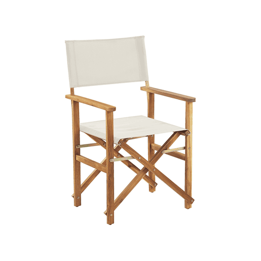 Conjunto de 2 cadeiras de jardim CINE Madeira de acácia Multicolor
