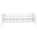 Cama para niños Nuuk con Somier y protección contra caídas 90x168 Cama para niños Nuuk con Somier y protección contra caídas 90x168 Blanco/ Beige