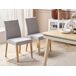Beliani Silla de comedor PHOLA Beliani Silla de comedor PHOLA Gris Claro