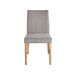 Beliani Silla de comedor PHOLA Beliani Silla de comedor PHOLA Gris Claro