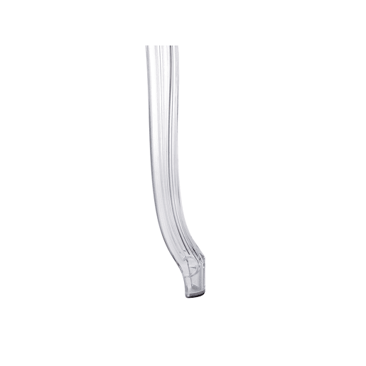 Conjunto de 2 cadeiras de jantar VERMONT Transparente