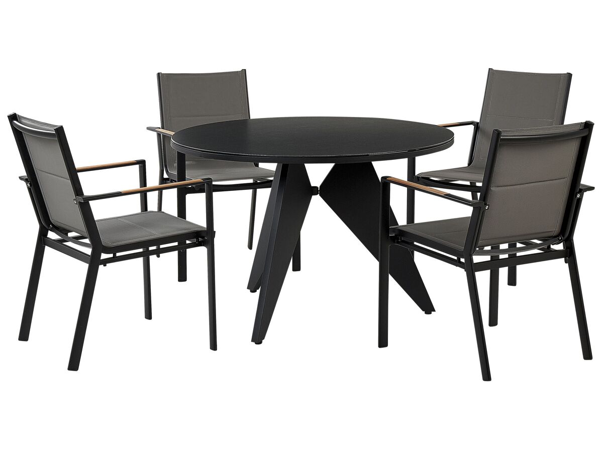 Beliani Conjunto de comedor OLMETTO/BUSSETO