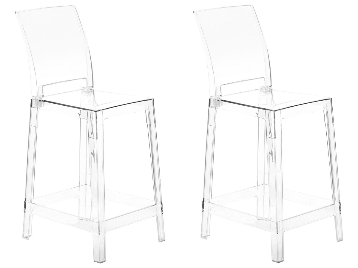 Beliani Silla de bar WELLINGTON