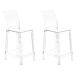 Beliani Silla de bar WELLINGTON Beliani Silla de bar WELLINGTON Transparente
