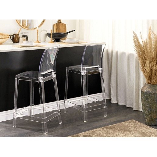 Beliani Banco de bar WELLINGTON