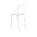 Beliani Silla de bar WELLINGTON Beliani Silla de bar WELLINGTON Transparente