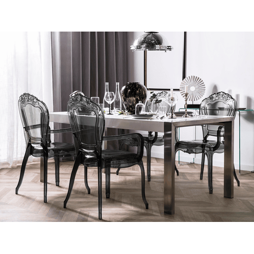 Conjunto de 2 cadeiras de jantar VERMONT Preto