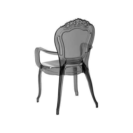 Conjunto de 2 cadeiras de jantar VERMONT Preto