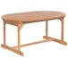 Beliani Conjunto de comedor MAUI Beliani Conjunto de comedor MAUI Marrón