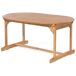 Beliani Conjunto de comedor MAUI Beliani Conjunto de comedor MAUI Marrón