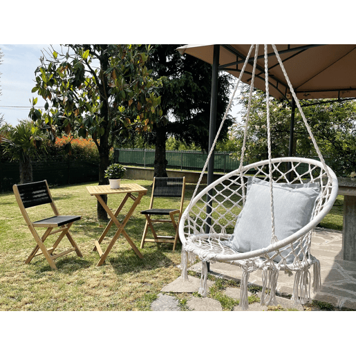 Cadeira suspensa GABELLA Algodão Branco Cadeira suspensa GABELLA Algodão Branco