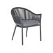 Beliani Conjunto de comedor MILETO Beliani Conjunto de comedor MILETO Gris Oscuro